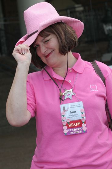 Ann Sutphin Before Convention Mansion Tour Photograph, July 2006 (image)