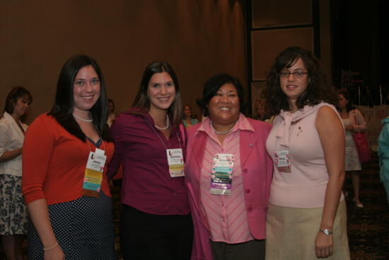 Widness, Vasser, Eaves, and Norris at Convention Photograph 2, July 2006 (image)