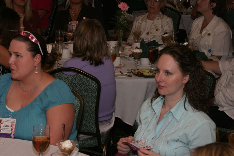 Phi Mus at Convention Officer Luncheon Photograph 3, July 2006 (Image)