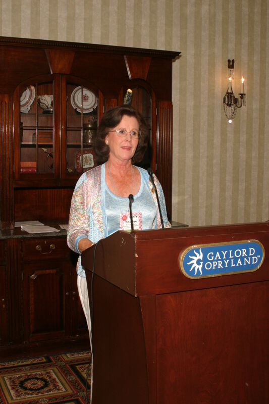 Shellye McCarty Speaking at Convention Officer Luncheon Photograph 2, July 2006 (Image)