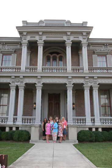 National Council Outside Mansion During Convention Photograph 1, July 2006 (image)