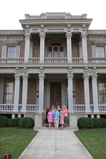 National Council Outside Mansion During Convention Photograph 14, July 2006 (image)