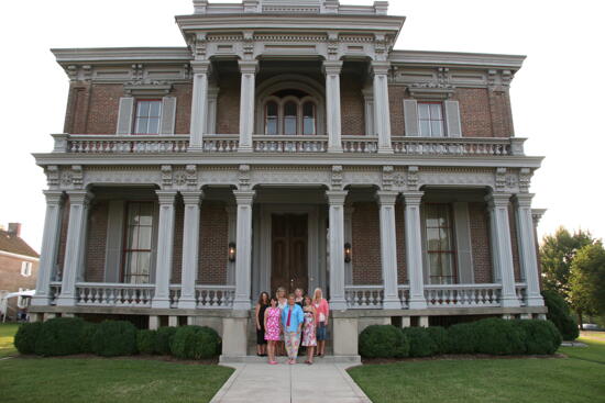 National Council Outside Mansion During Convention Photograph 6, July 2006 (image)