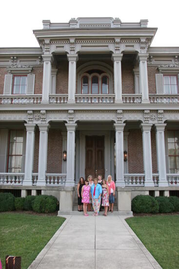 National Council Outside Mansion During Convention Photograph 13, July 2006 (image)