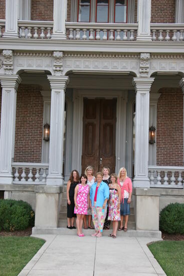 National Council Outside Mansion During Convention Photograph 3, July 2006 (image)