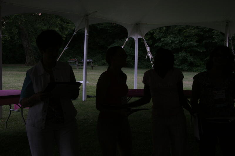 July 2006 Choir Singing at Convention Outdoor Luncheon Photograph 11 Image