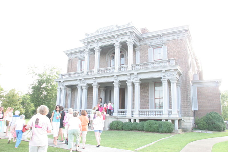 Phi Mus Entering Mansion During Convention Photograph 3, July 2006 (Image)