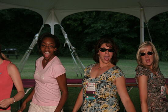 Choir Singing at Convention Outdoor Luncheon Photograph 9, July 2006 (image)