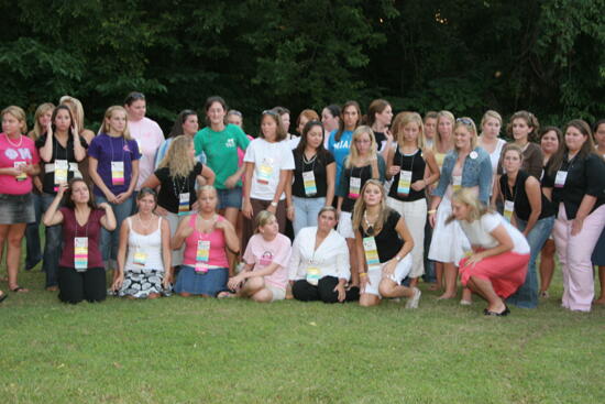 Collegiate Award Winners at Convention Outdoor Luncheon Photograph 1, July 2006 (image)