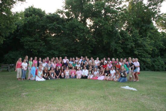 Collegiate Award Winners at Convention Outdoor Luncheon Photograph 3, July 2006 (image)