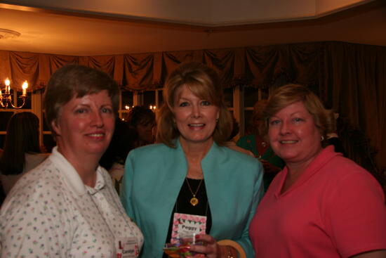 Monsanto, King, and Noone at Convention Officer Reception Photograph, July 2006 (image)