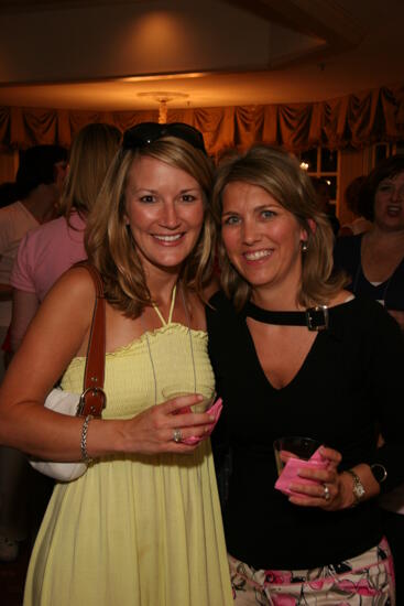 Kelly Thorne and Melissa Walsh at Convention Officer Reception Photograph, July 2006 (image)