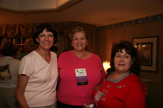 Helmke, Ault, and Johnson at Convention Officer Reception Photograph, July 2006 (image)