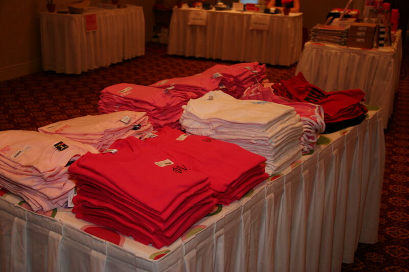 T-Shirts in Convention Marketplace Photograph, July 2006 (Image)