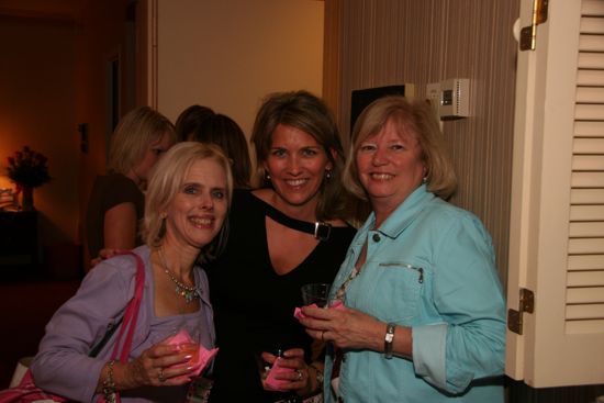 Unidentified, Walsh, and Byrd at Convention Officer Reception Photograph, July 2006 (image)