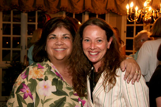 Margo Grace and Lisa Williams at Convention Officer Reception Photograph, July 2006 (image)