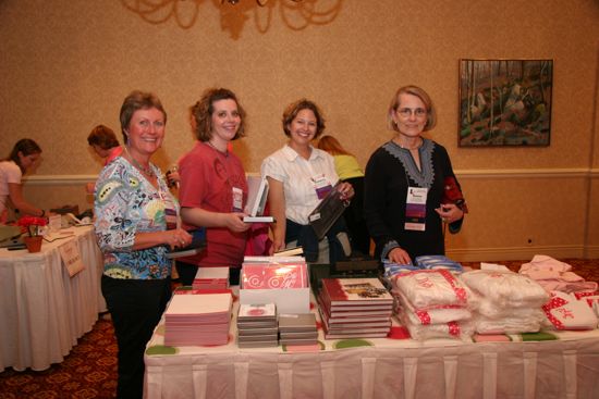 Johnson, Forscher, Kovreg-Sherman, and Stallard in Convention Marketplace Photograph 2, July 2006 (image)