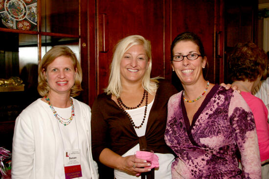 Logan, Bridges, and Price at Convention Officer Reception Photograph, July 2006 (image)