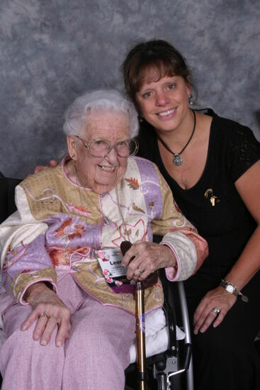 Leona Hughes and Unidentified Convention Portrait Photograph 6, July 2006 (image)