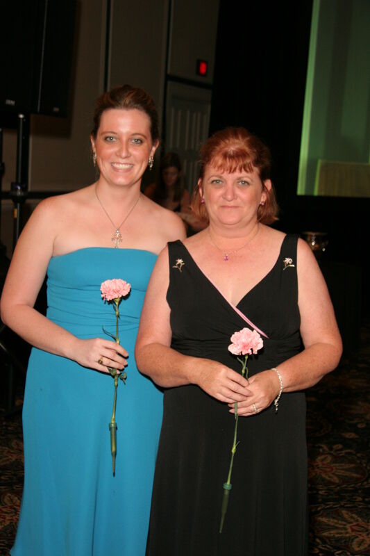 Unidentified Mother and Daughter at Convention Carnation Banquet Photograph 13, July 15, 2006 (Image)