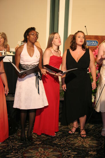 Choir Singing at Convention Carnation Banquet Photograph 9, July 15, 2006 (image)