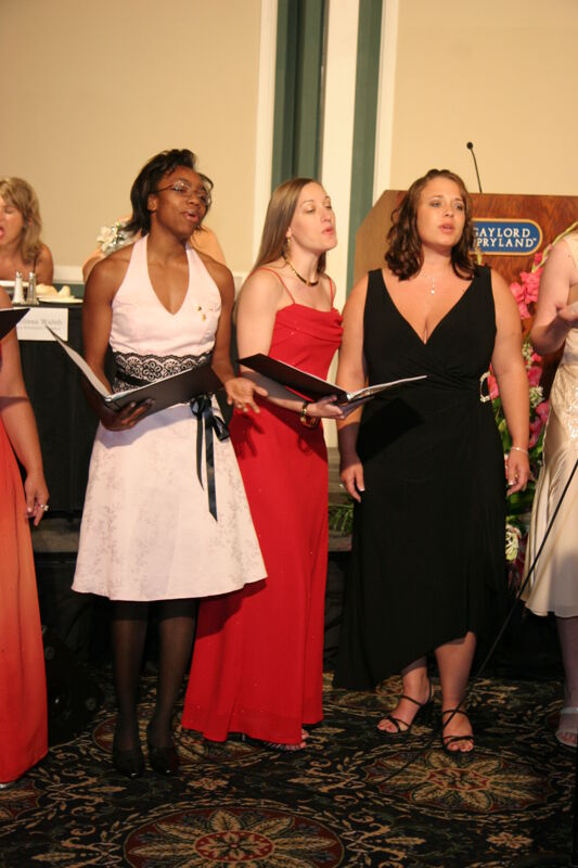 Choir Singing at Convention Carnation Banquet Photograph 9, July 15, 2006 (Image)