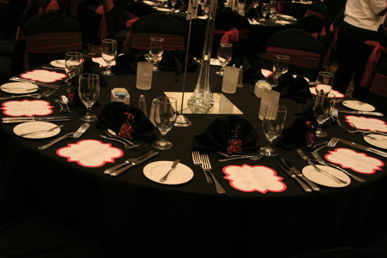 Convention Carnation Banquet Table Setting Photograph 3, July 15, 2006 (image)