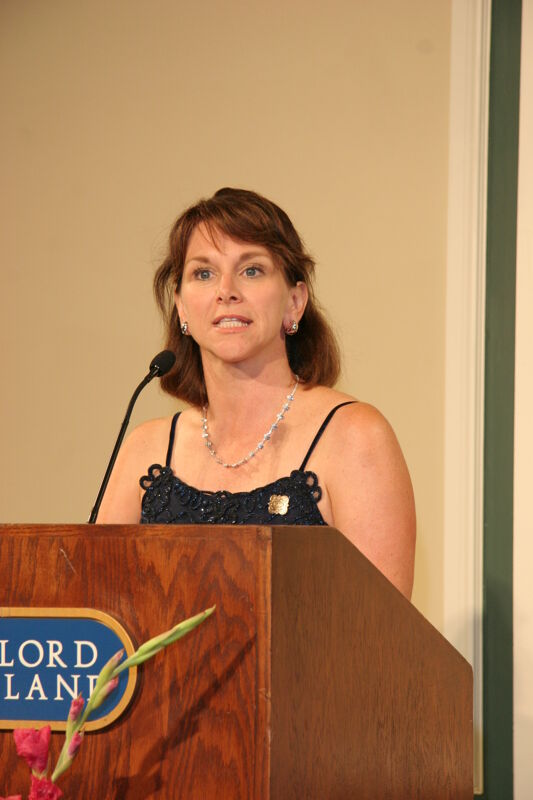 Beth Monnin Speaking at Convention Carnation Banquet Photograph, July 15, 2006 (Image)