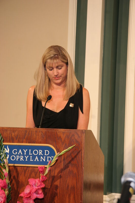 Andie Kash Speaking at Convention Carnation Banquet Photograph 2, July 15, 2006 (Image)