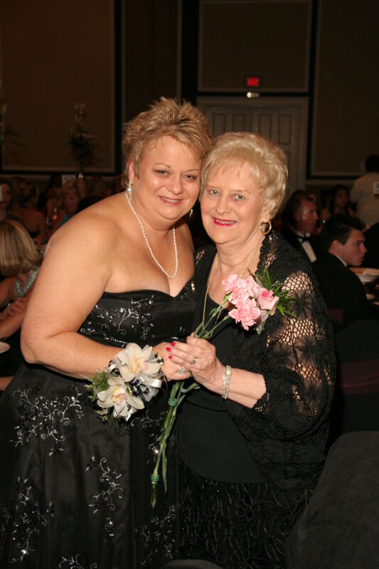 July 15 Kathy Williams and Mother at Convention Carnation Banquet Photograph Image