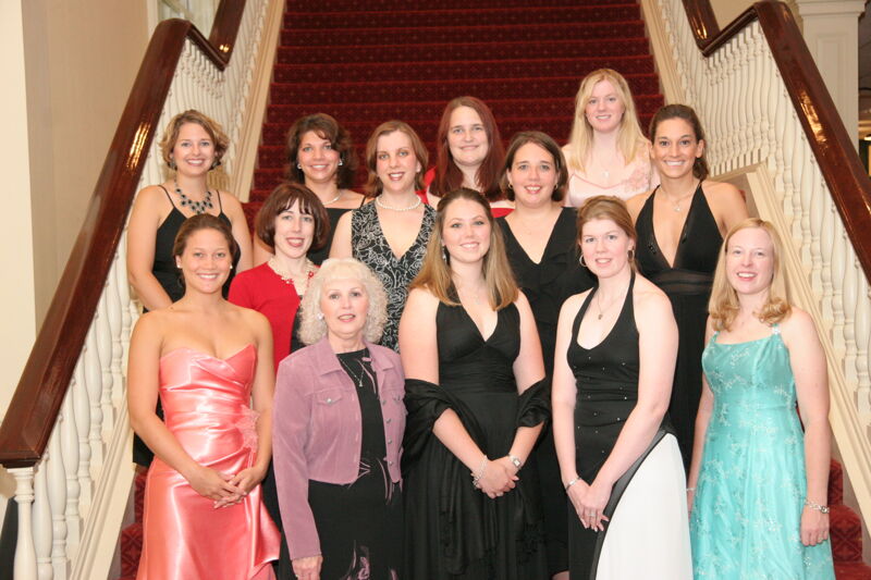 Group of 13 at Convention Carnation Banquet Photograph 3, July 15, 2006 (Image)