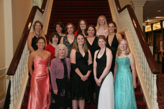 Group of 13 at Convention Carnation Banquet Photograph 5, July 15, 2006 (image)