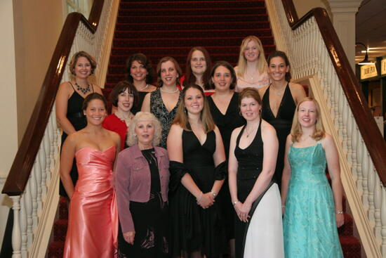 Group of 13 at Convention Carnation Banquet Photograph 4, July 15, 2006 (image)