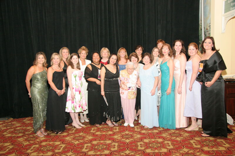 July 15 Group of 19 at Convention Carnation Banquet Photograph 1 Image