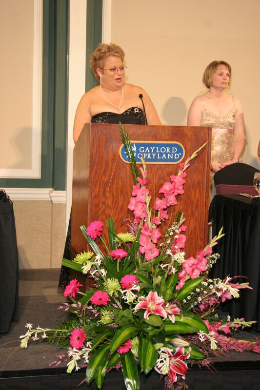 July 15 Kathy Williams Speaking at Convention Carnation Banquet Photograph Image
