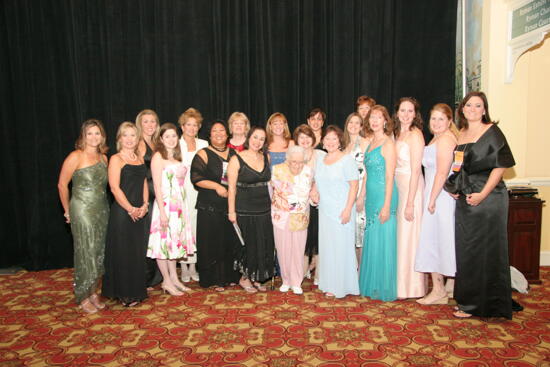 Group of 19 at Convention Carnation Banquet Photograph 2, July 15, 2006 (image)