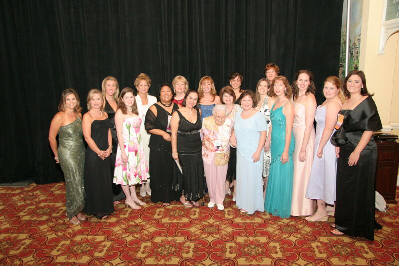 Group of 19 at Convention Carnation Banquet Photograph 4, July 15, 2006 (Image)