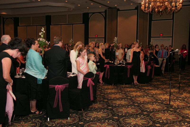 Phi Mus Standing During Convention Carnation Banquet Photograph 2, July 15, 2006 (Image)