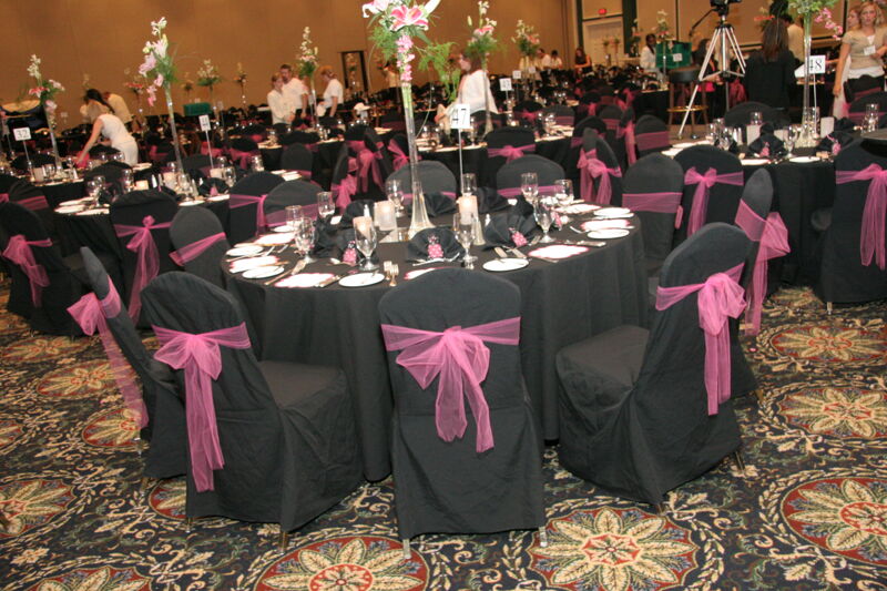 July 15 Convention Carnation Banquet Tables Photograph 3 Image