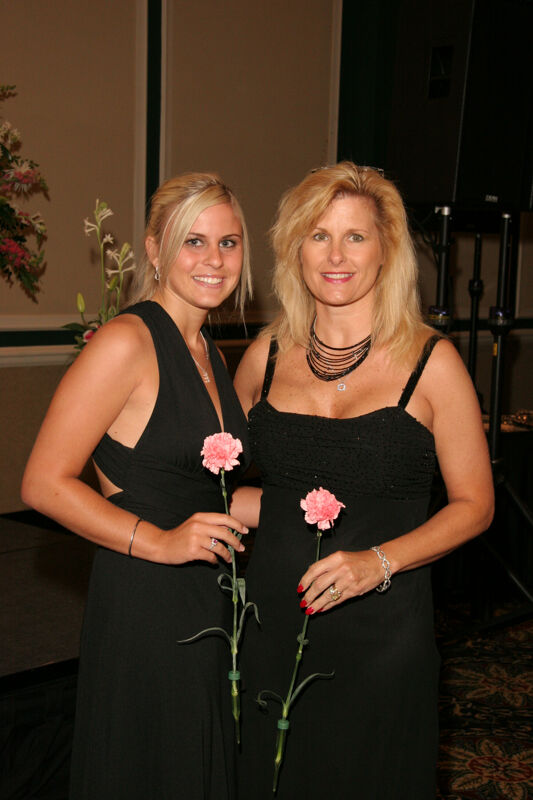July 15 Unidentified Mother and Daughter at Convention Carnation Banquet Photograph 1 Image