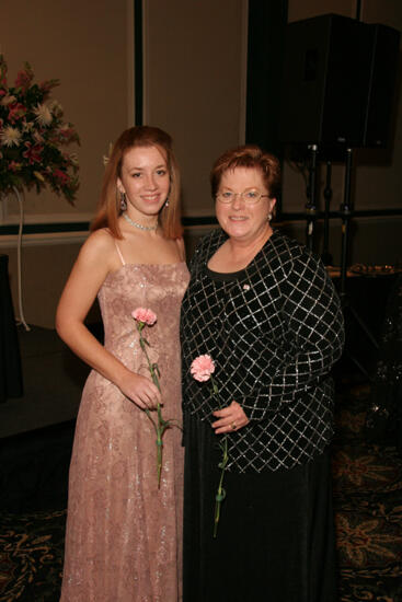 Unidentified Mother and Daughter at Convention Carnation Banquet Photograph 2, July 15, 2006 (image)