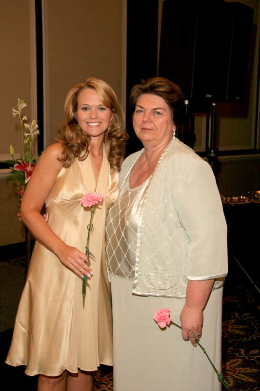 Unidentified Mother and Daughter at Convention Carnation Banquet Photograph 12, July 15, 2006 (Image)