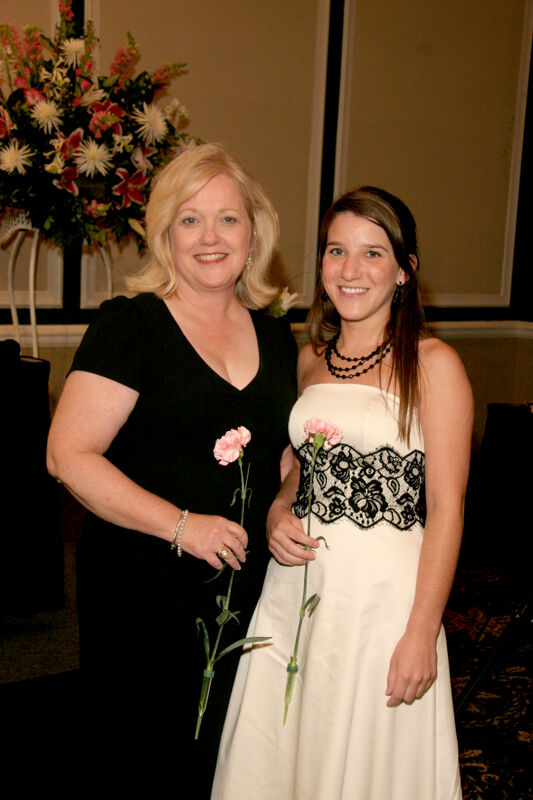 Unidentified Mother and Daughter at Convention Carnation Banquet Photograph 3, July 15, 2006 (Image)