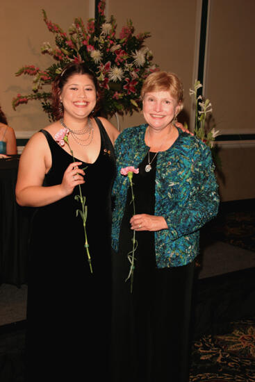 Unidentified Mother and Daughter at Convention Carnation Banquet Photograph 5, July 15, 2006 (image)