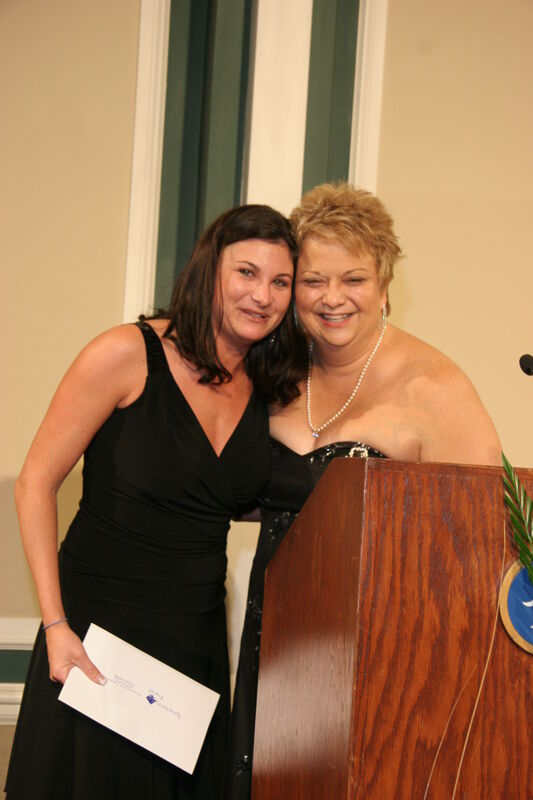 July 15 Kathy Williams and Unidentified at Convention Carnation Banquet Photograph Image