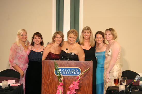 National Council at Podium During Convention Carnation Banquet Photograph, July 15, 2006 (image)