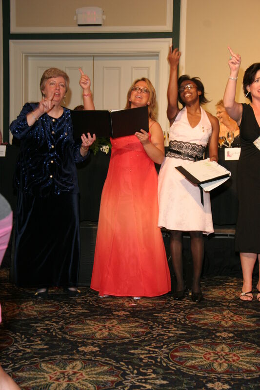 Choir Singing at Convention Carnation Banquet Photograph 16, July 15, 2006 (Image)