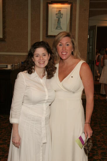 Two Unidentified Phi Mus Before Saturday Convention Session Photograph 2, July 15, 2006 (image)