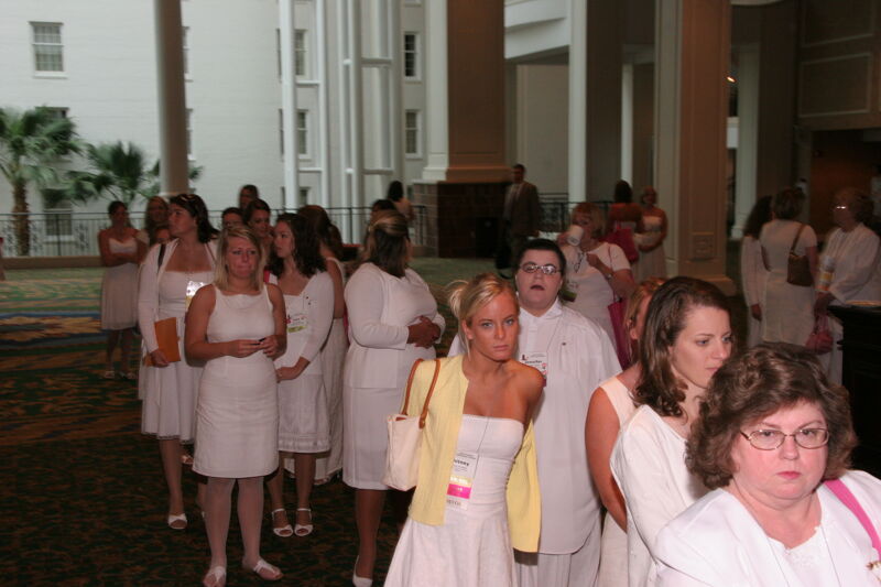 Phi Mus Gathering for Saturday Convention Session Photograph 4, July 15, 2006 (Image)