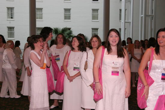 Phi Mus Gathering for Saturday Convention Session Photograph 1, July 15, 2006 (image)